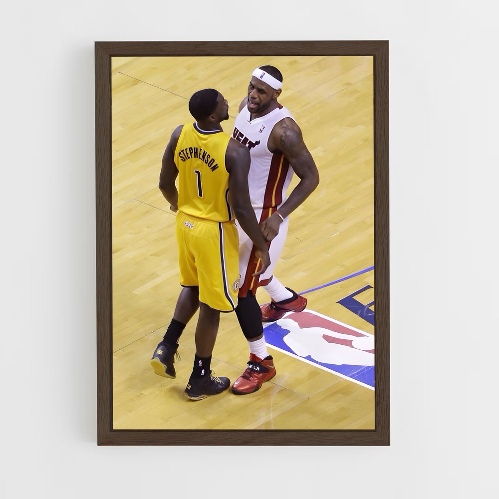 Poster LeBron's Dominance – affiche Basketball (vue 5)